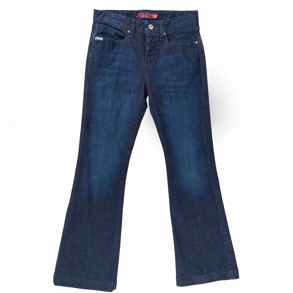 Cinch Lynden Jeans 28/5R Flare Dark Wash Mid Rise Trouser Boho Cowgirl Western